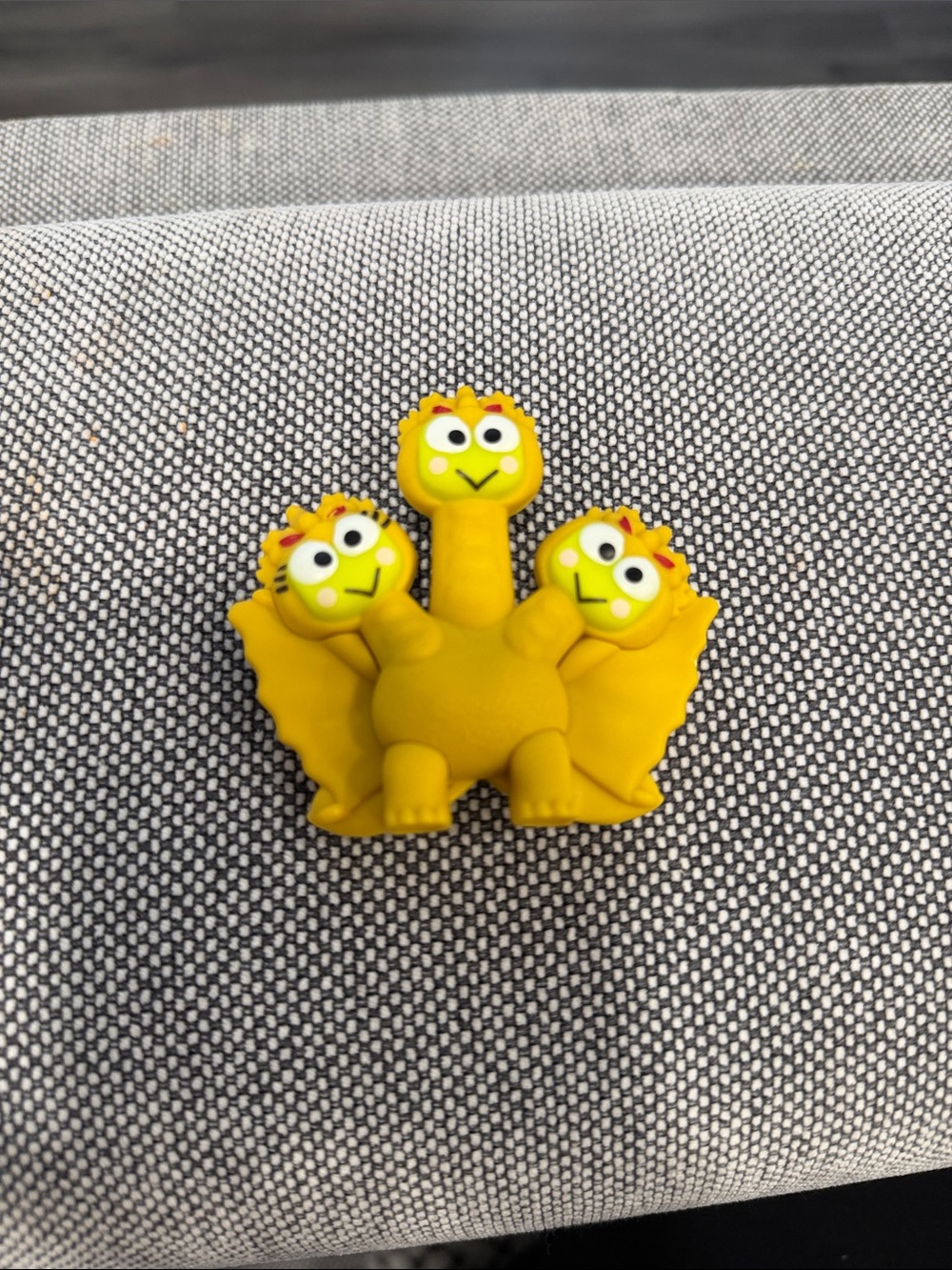 Hello kitty x McDonald’s Sanrio collab Yellow Three-Headed kerropi Dragon